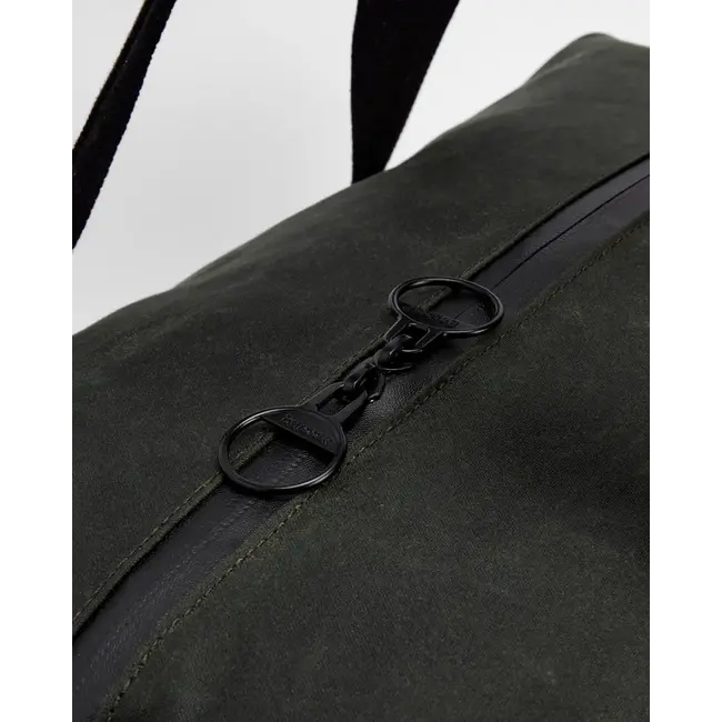 Barbour Field Wax Holdall Bag - Sage / Classic