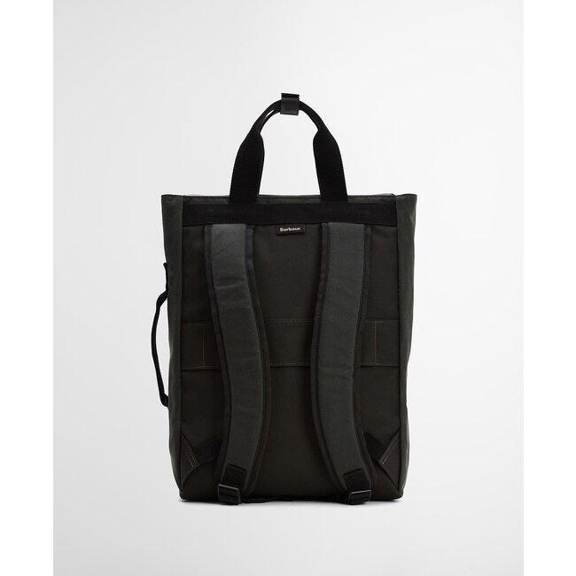 Barbour Field Wax Backpack - Sage / Classic