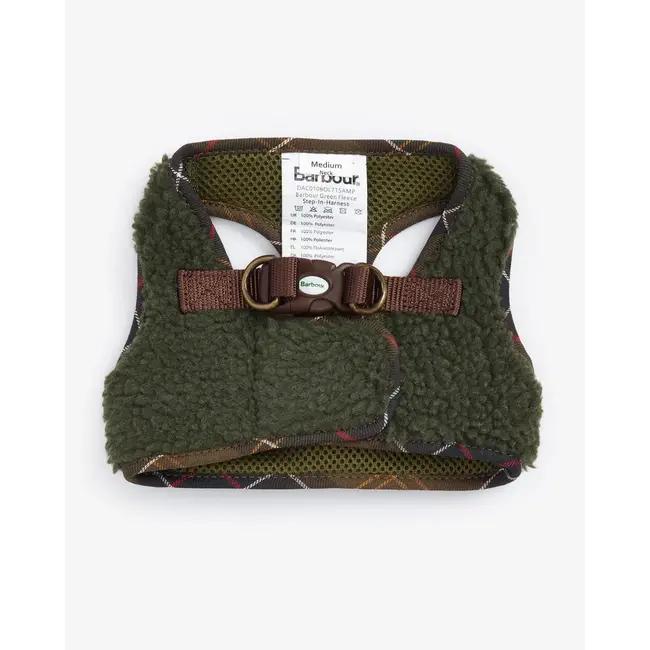 Barbour Fleece Harness - Olive