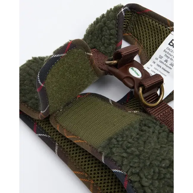 Barbour Fleece Harness - Olive