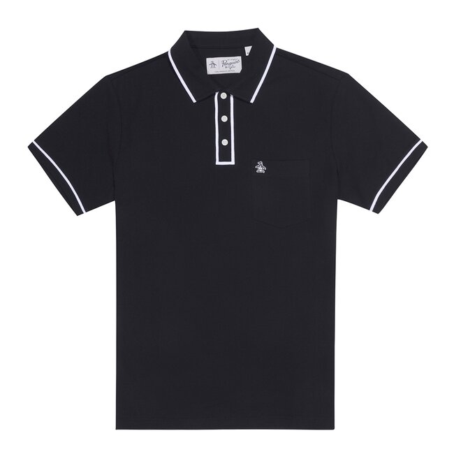 Original Penguin S/S Earl Polo - True Black