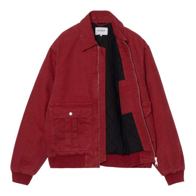 Carhartt WIP Stanton Jacket - Scarlet stone washed