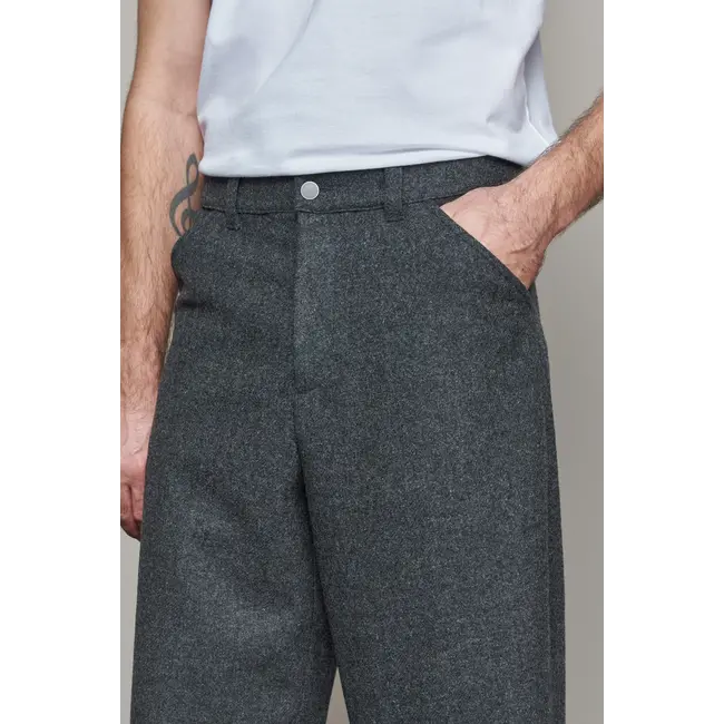 About Companions Carlo Trousers - lamswool anthracite