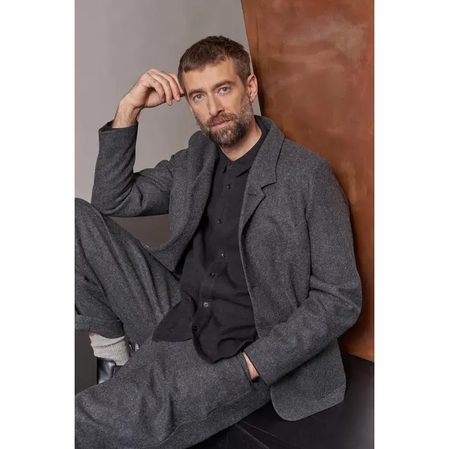 About Companions Elmar Blazer - lambswool anthracite