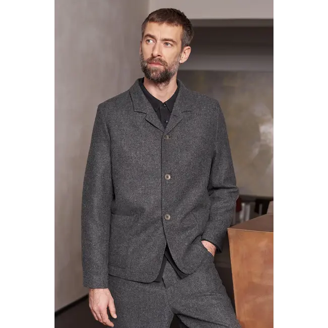 About Companions Elmar Blazer - lambswool anthracite