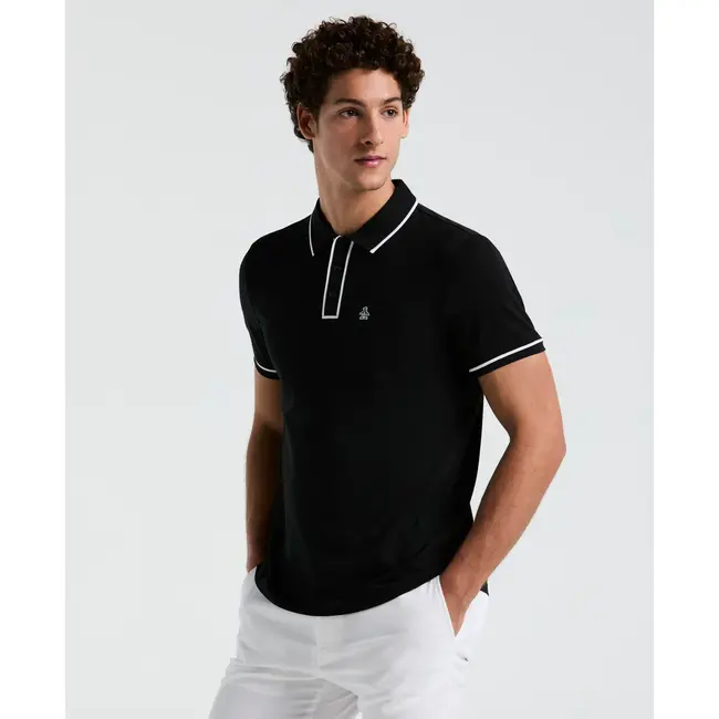 Original Penguin S/S Earl Polo - True Black