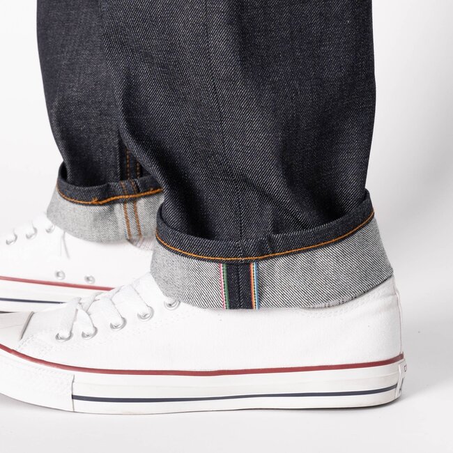 Naked and Famous Denim Weird Guy - Dia De Los Muertes Selvedge