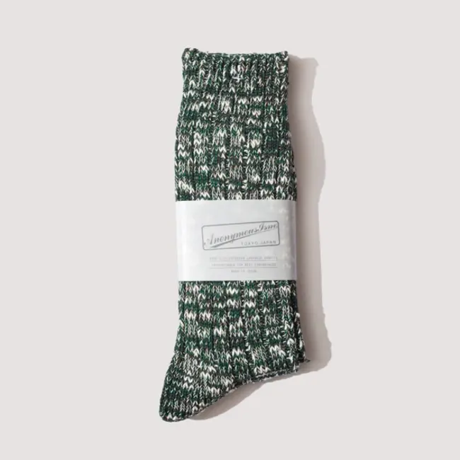 Anonymous Ism Light weight Slub Crew - Moss