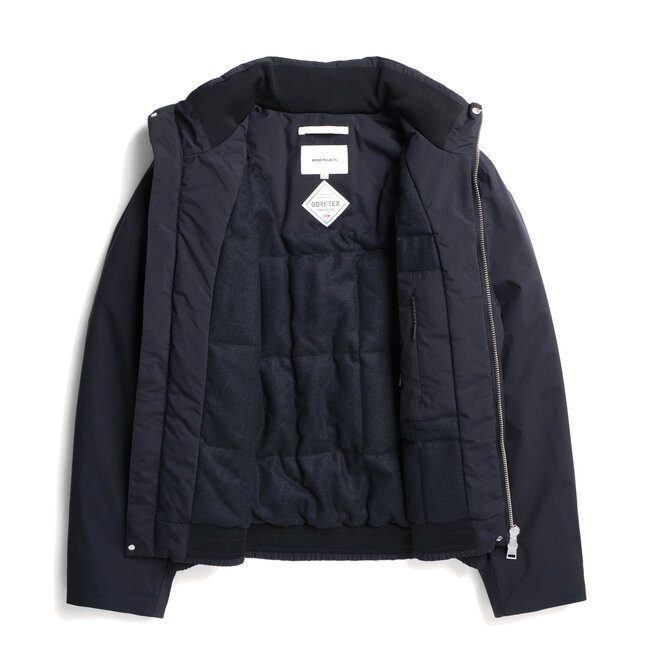 Norse Projects Kastrup Gore-Tex Windstopper Bomber Jacket - Black