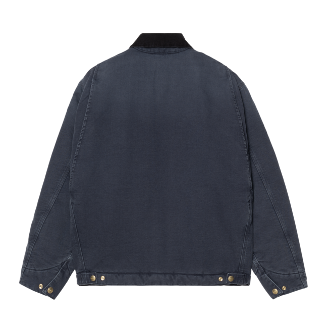 Carhartt WIP OG Detroit Jacket - Dark Navy / Black stone canvas