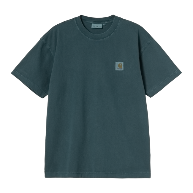 Carhartt WIP S/S Vista T-Shirt - Deep Lagoon garment dyed