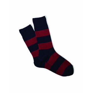 Anonymous Ism Wool Cashmere Stripes Crew