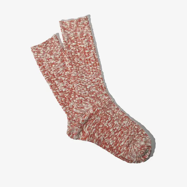 Anonymous Ism Light weight Slub Crew - Terracotta