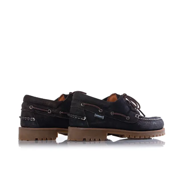 Sebago Acadia Suede Waxed - Dark Brown