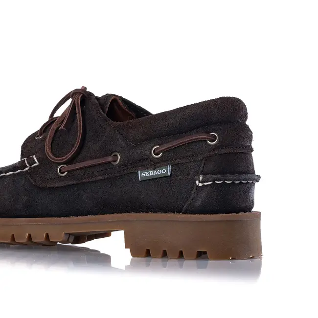 Sebago Acadia Suede Waxed - Dark Brown
