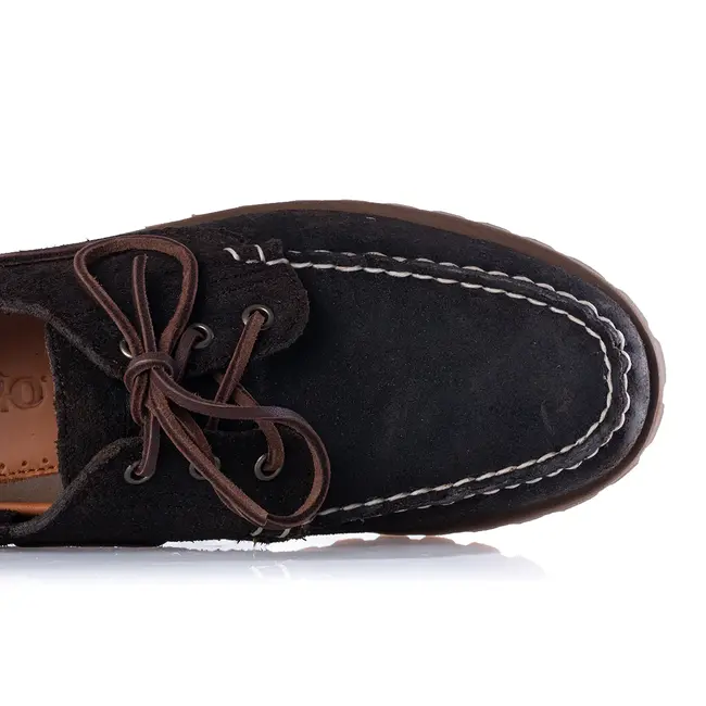 Sebago Acadia Suede Waxed - Dark Brown
