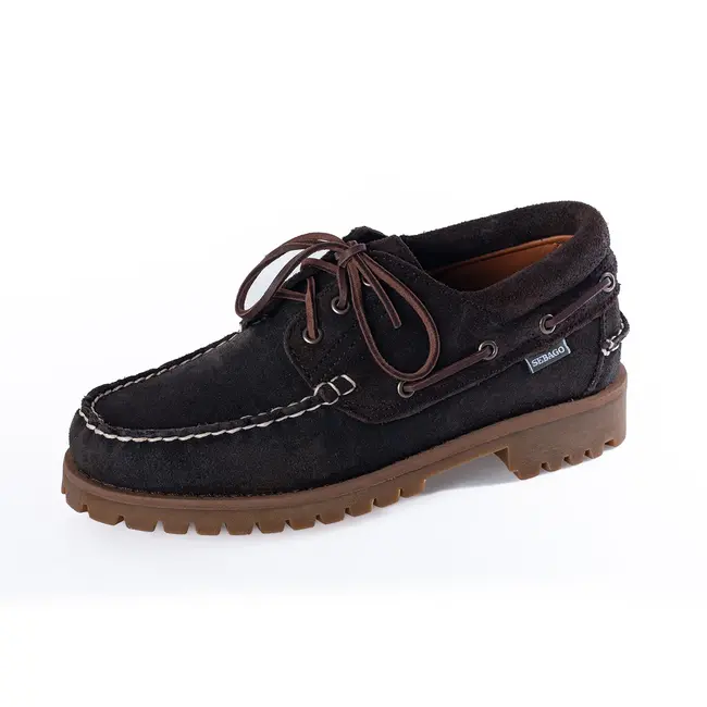 Sebago Acadia Suede Waxed - Dark Brown