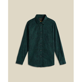 Portuguese Flannel Green Paisley Jacquard Portuguese Flannel Green Paisley Jacquard