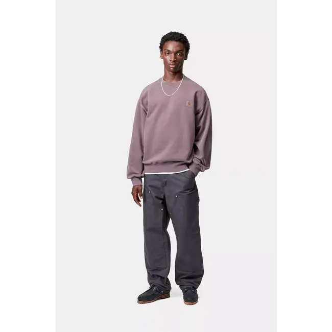 Carhartt WIP Vista Sweat - Phlox garment dyed