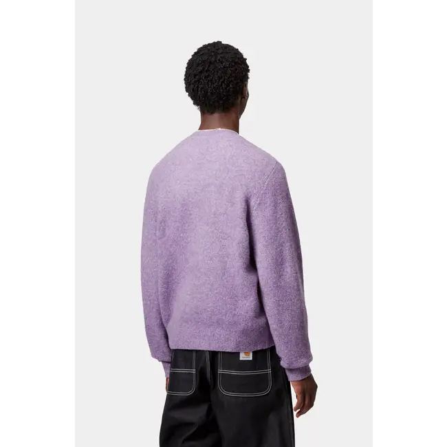 Carhartt WIP Curtis Sweater - Tangled Phlox