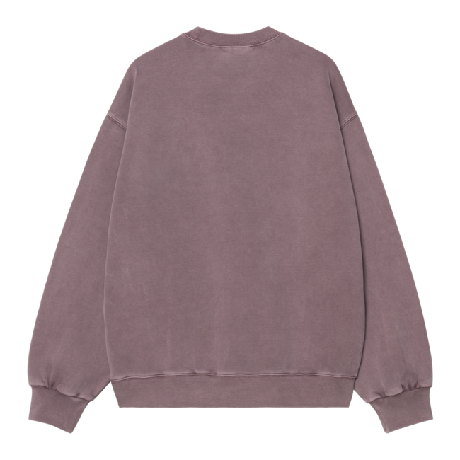 Carhartt WIP Vista Sweat - Phlox garment dyed