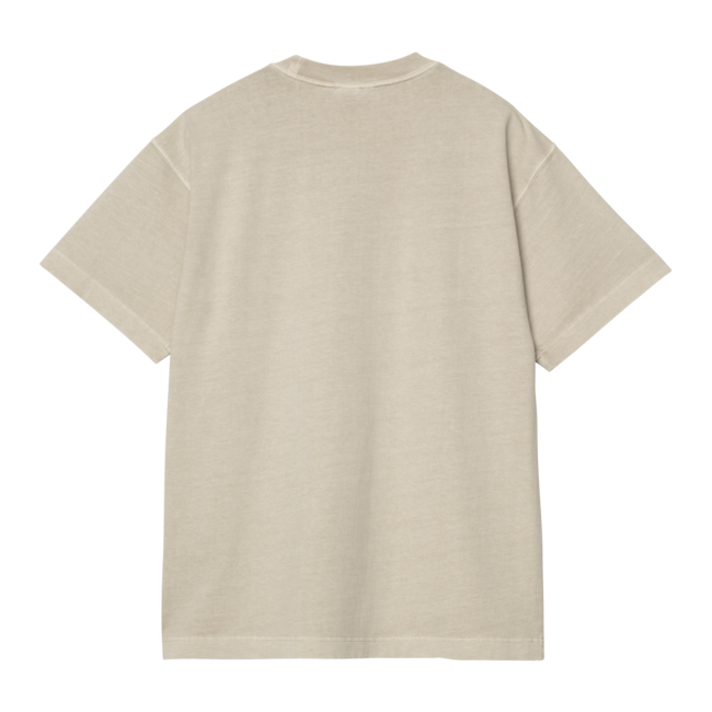 Carhartt WIP S/S Vista T-Shirt - Fleur de Sel garment dyed