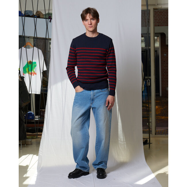 Armor-lux Sailor T-Shirt - Navire / Navy Blue