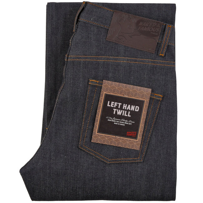 Naked and Famous Denim Strong Guy - Left Hand Twill Selvedge - Indigo