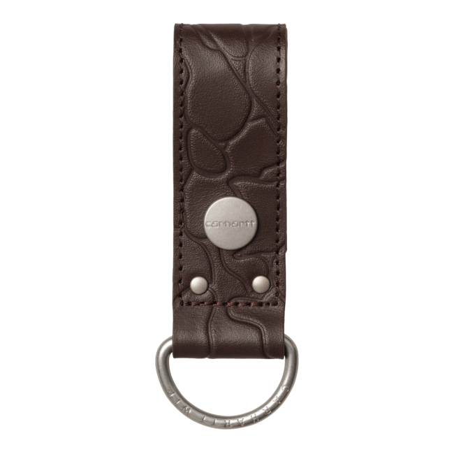 Carhartt WIP Camo Duck Keyholder - Palisander / Silver