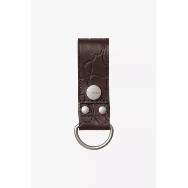 Carhartt WIP Camo Duck Keyholder - Palisander / Silver