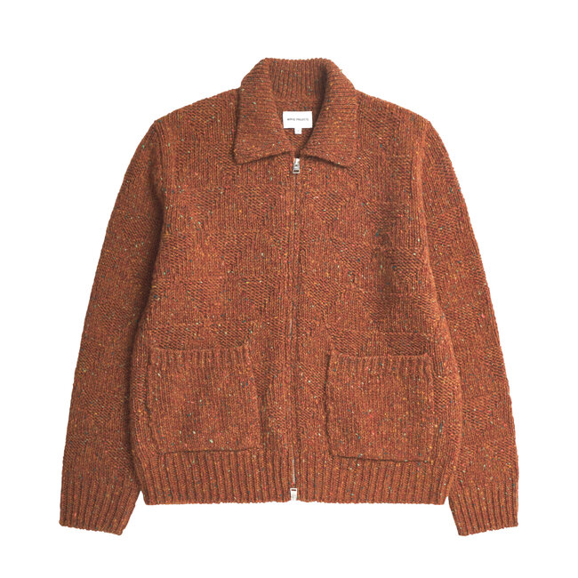 Norse Projects Erik Donegal Diamond Jacket - Ginger