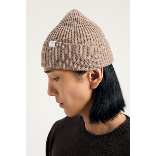 Norse Projects Norse Standard Merino Lambswool Beanie - Clay