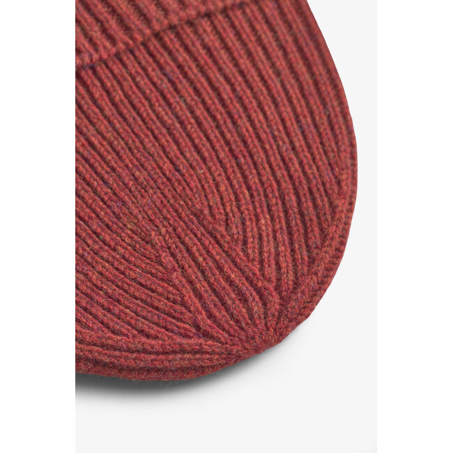 Norse Projects Norse Standard Merino Lambswool Beanie - Brick