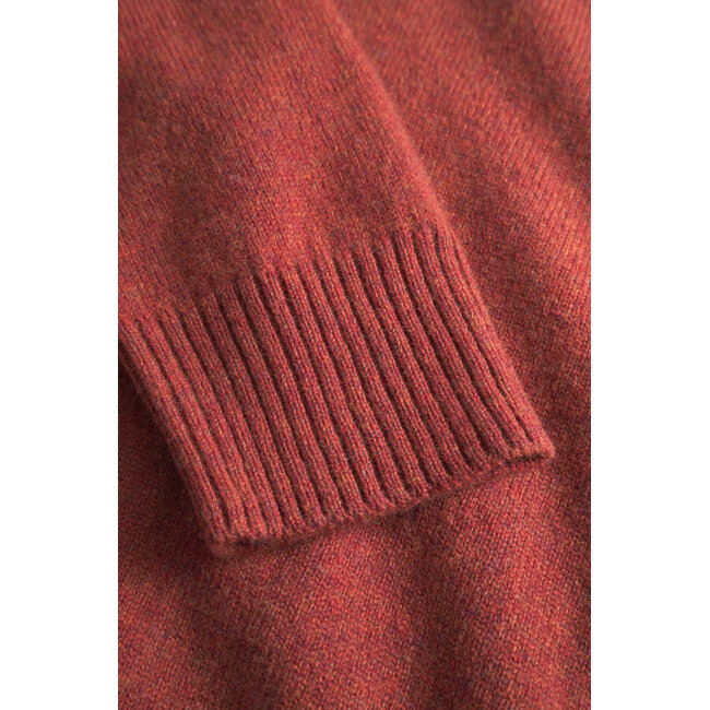 Norse Projects Norse Standard Merino Lambswool Sweater - Brick