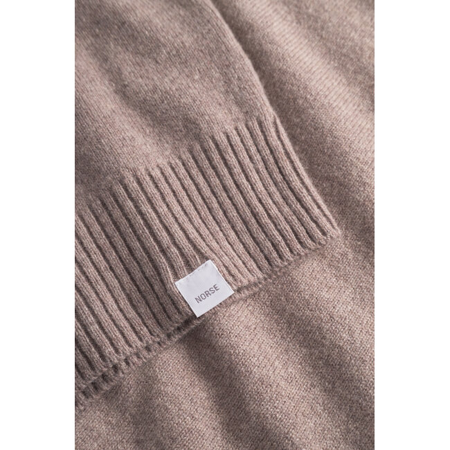 Norse Projects Norse Standard Merino Lambswool Polo - Clay