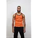 Bonne Suits Caution Orange Ringer Tanktop
