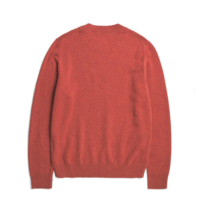 Norse Projects Norse Standard Merino Lambswool Sweater - Brick