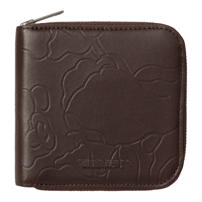 Carhartt WIP Camo Duck Wallet - Palisander / Silver