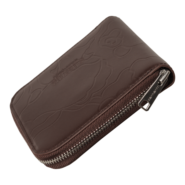 Carhartt WIP Camo Duck Wallet - Palisander / Silver