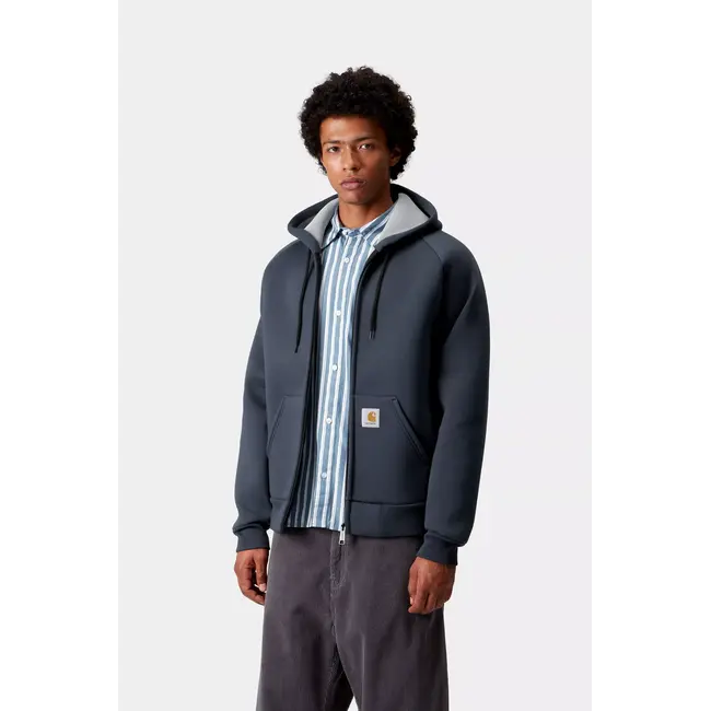 Carhartt WIP Car-Lux Hooded Jacket - Jupiter / Grey