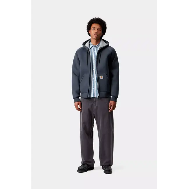 Carhartt WIP Car-Lux Hooded Jacket - Jupiter / Grey