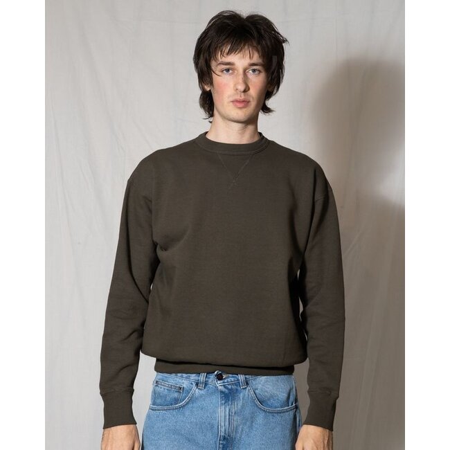 Sunray Laniakea Crew Neck Sweatshirt - Black Olive