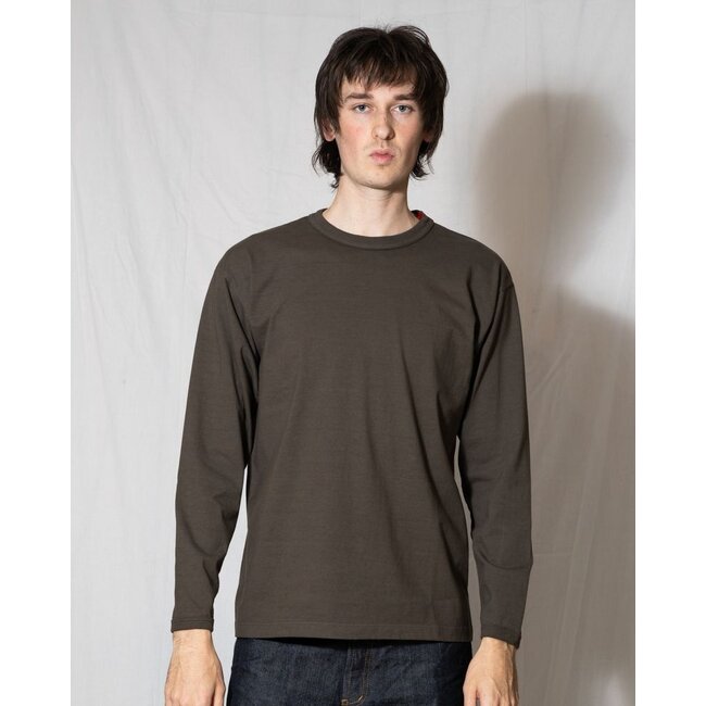 Sunray Makaha Long  Sleeve T-Shirt - Black Olive