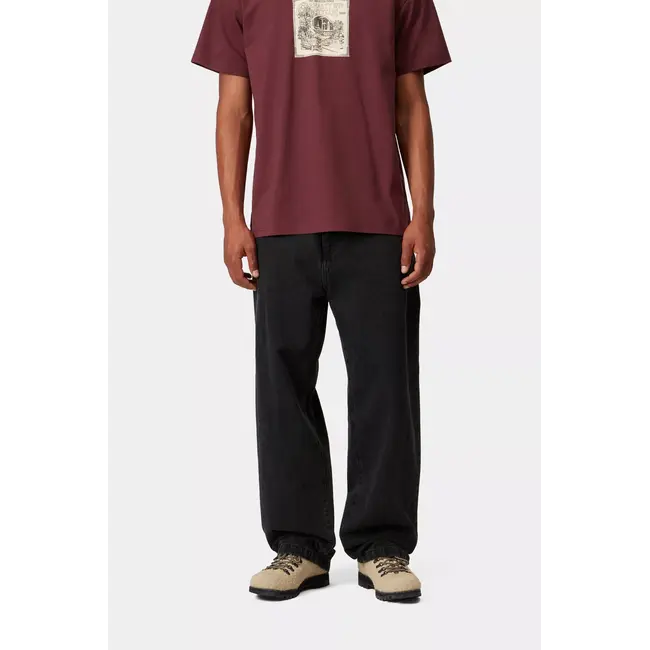 Carhartt WIP Landon Pant - Black stone washed