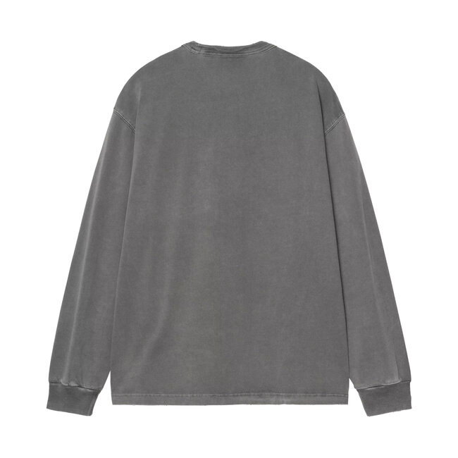 Carhartt WIP L/S Torion Pocket T-Shirt - Black grind wash