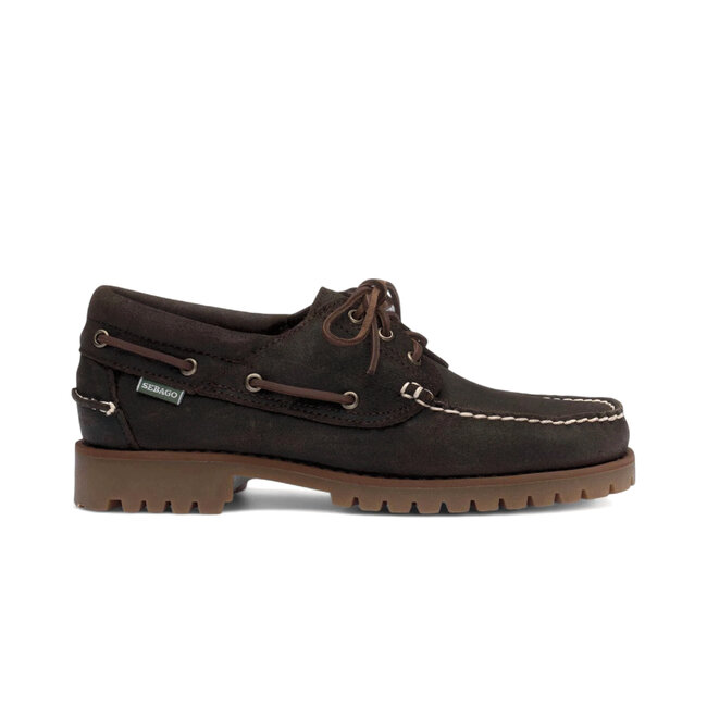 Sebago Acadia Suede Waxed - Dark Brown