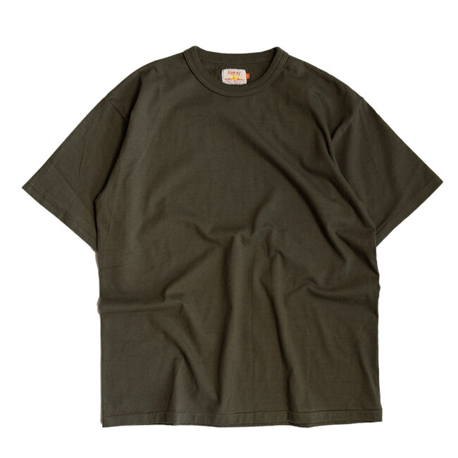 Sunray Makaha Short  Sleeve T-Shirt - Black Olive