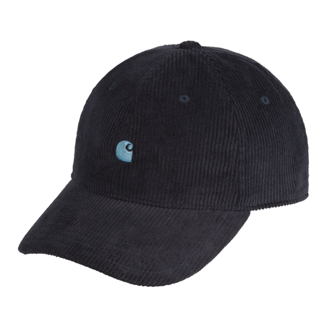 Carhartt WIP Harlem Cap - Dark Navy / White