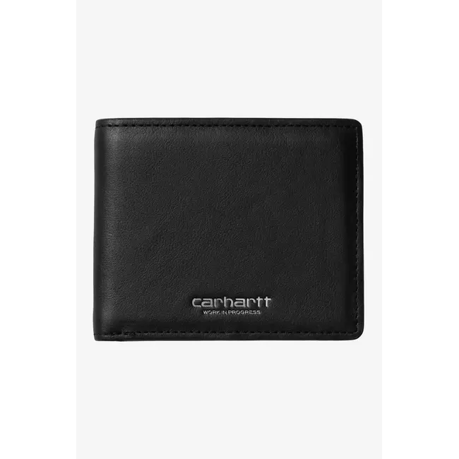 Carhartt WIP Vegas Billfold Wallet - Black / Silver