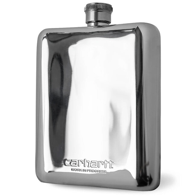 Carhartt WIP Clover Flask - Silver